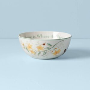 Inspirational Floral Porcelain Bowl