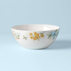Melamine Garden Large Serving Bowl